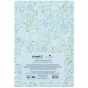 Книга записная твердая обл. А5, 96 л., клет.,  TR, Floral 2