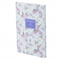 Книга записная твердая обл. А5, 96 л., клет., TR, Floral 4