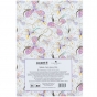 Книга записная твердая обл. А5, 96 л., клет., TR, Floral 4