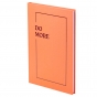 Книга записная твердая обл. А5, 96 л., клет.,  Do more