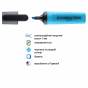 Маркер Highlighter e-345 2-5 мм клиновид. голубой