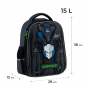 Рюкзак GoPack Education полукаркасный 165M Warrior