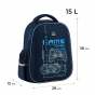 Рюкзак GoPack Education полукаркасный 165M Level Up