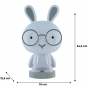 Светильник-ночник LED с аккумулятором Bunny, белый
