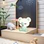 Светильник-ночник LED с аккумулятором Koala, зеленый