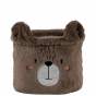 Корзина для хранения 3100 Sweet Bear 20х16 см, плюшевая