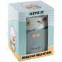 Настольный контейнер для мусора Kite, серо-зеленый