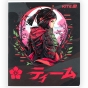 Тетрадь 48 л., кл., софт тач + УФ лак, Kite Anime