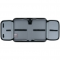 Пенал Kite 1 отд., 2 отв., с наполнением 622H Black&Silver