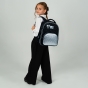 Рюкзак Kite Education каркасный 556 Black&Silver