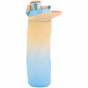 Бутылочка для воды 760 мл, бежево-синяя