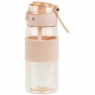 Бутылочка для воды 600 мл, бежевая