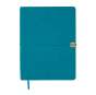 Щоденник недат. BEST, A5, бірюзовий, штуч.шкіра, 336 стор