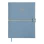 Щоденник датов. 2026 PANDORA, A5, синій, штуч.шкіра