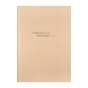 Книга канцелярська MORANDI STYLE, А4, 96 арк., клітинка, офсет, тв. лам. обкл., капучино