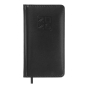Щотижневик  датов. 2026 кишеньк. BRAVO, 85*153, чорний, штуч. шкіра/поролон