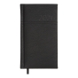Щотижневик  датов. 2026 кишеньк. ORION, 85*153, чорний, штуч. шкіра/поролон