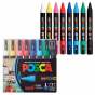 Набір маркерів uni POSCA,1,8-2,5мм, 8 шт