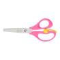 Ножницы детские 138 мм с пружиной, розовые,  BABY Line