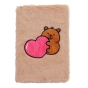 Блокнот плюшевый CAPYBARA 9, А5, 80 л., клетка, ассорти, KIDS Line