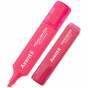Маркер Highlighter 2537-A, 1-5 мм клиновидный, розовый (12шт)