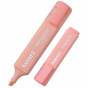 Маркер Highlighter 2537-A, 1-5 мм клиноподібний, пастель рожевий (12шт)