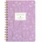 Блокнот на спіралі тв. об., А5, 80 арк,кл,TR,Morning Dew 1