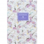 Книга записна тверда обкл. А5, 96 арк., кліт., TR, Floral 4