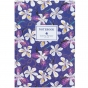 Книга записна тверда обкл. А5, 96 арк., кліт., TR, Floral 5