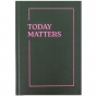 Книга записна тверда обкл. А5, 96 арк., кліт., Today matters