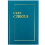 Книга записна тверда обкл. А5, 96 арк., кліт., Stay curious