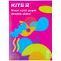 Папір кольор. неон. (10арк/5кол), A4 Kite Fantasy