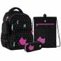 Набір рюкзак + пенал + сумка для взуття Kite 773M Catsline