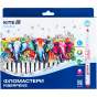 Фломастери, набір 36шт, Kite Creative Superwashable