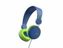 Навушники дротові накладні HAVIT HV-H2198D Blue/Green з мікрофоном