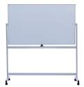 Фліпчарт магнітний сухостиральний, 90 х150 cм, мобільний, горизонтальний