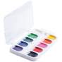 Водорастворимые акварельные краски, 10 цветов,  белый, KIDS Line