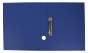 Папка-регистратор двухсторонняя, 2 D-обр.кольца, А4, ширина торца 40 мм, синяя