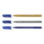 Ручка масляна, ORION, 0,5 мм, триграний корпус, сині чорнила