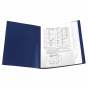 Дисплей-книга 30 файлов, синяя
