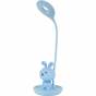Настольная лампа LED с аккумулятором Bunny, голубой