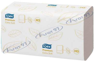 Tork Extra Soft паперові листові рушники складання ZZ
