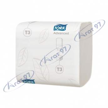 Туалетная бумага листовая Tork Advanced мягкая