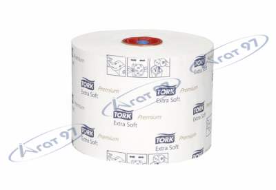 Туалетная бумага в рулонах Tork Premium супер мягкая