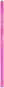 Олівець графітовий з кристалом, 4 шт. / Уп., Рожевий