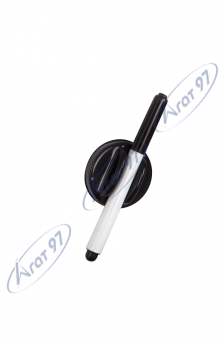 Стиратель-держатель для одного маркера магнитный для стеклянных досок, маркер 10мм в комплекте