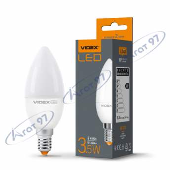 LED лампа VIDEX  C37e 3.5W E14 4100K