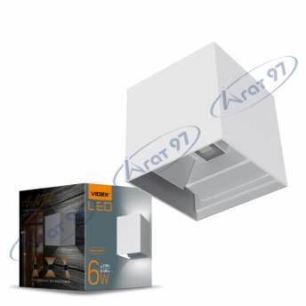 LED Світильник архітектурний AR04 IP54 VIDEX  6W 2700K