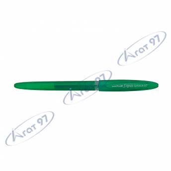 Ручка гелева Signo GELSTICK, 0.7мм, пише зеленим