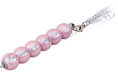 Ручка шариковая "Secret", с кристаллами, розовый